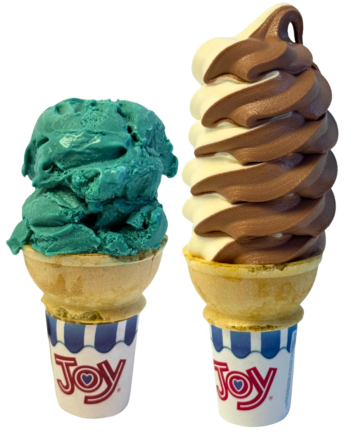 Bowl of hand-scooped ice cream